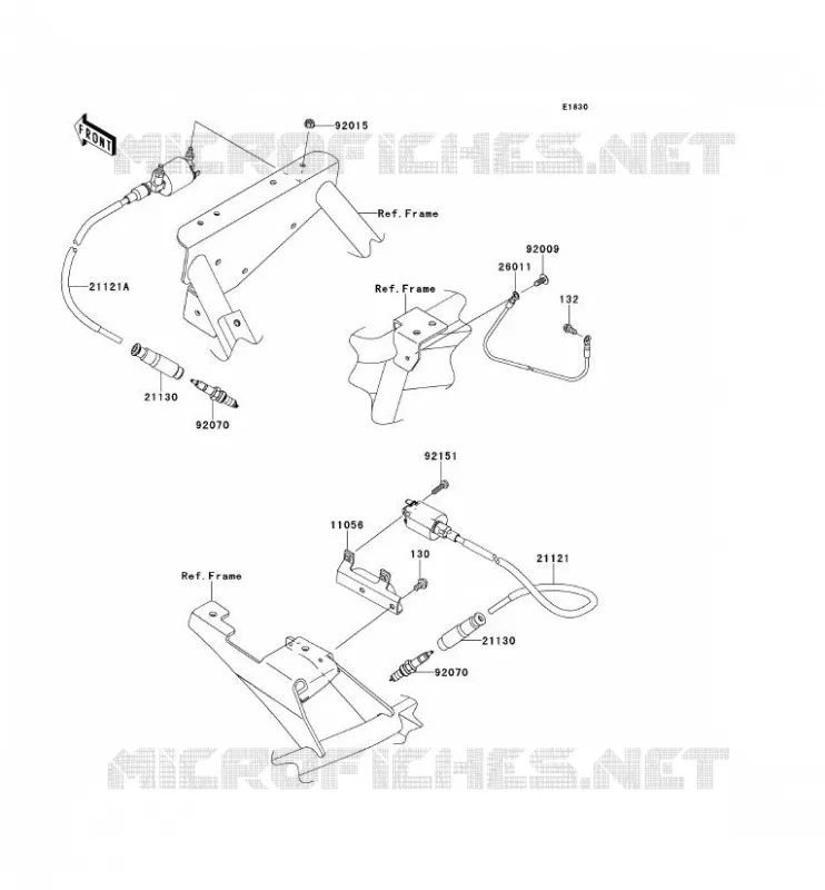 IGNITION SYSTEM Kawasaki SSV 750 2012 TERYX 4 750 4X4  KRT750ACF