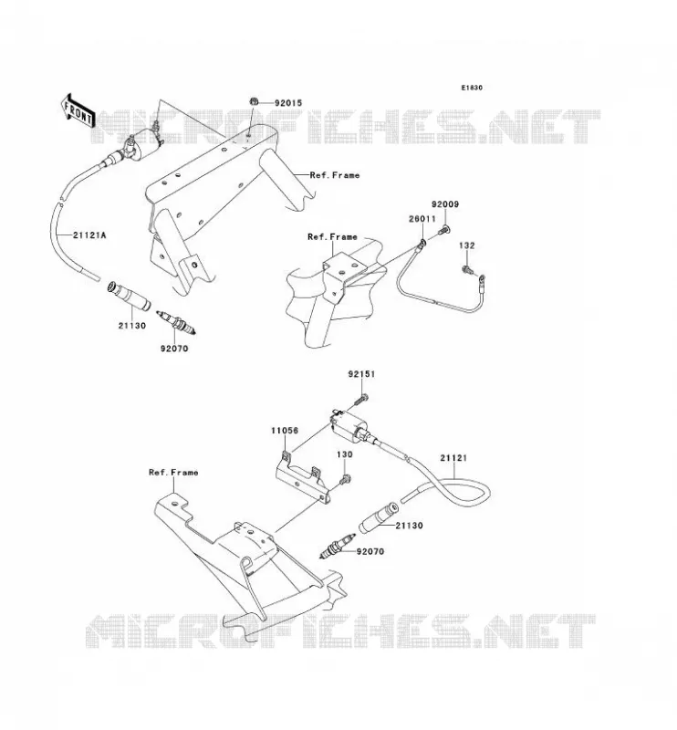 IGNITION SYSTEM Kawasaki SSV 750 2012 TERYX 4 750 4X4 EPS  KRT750BCF