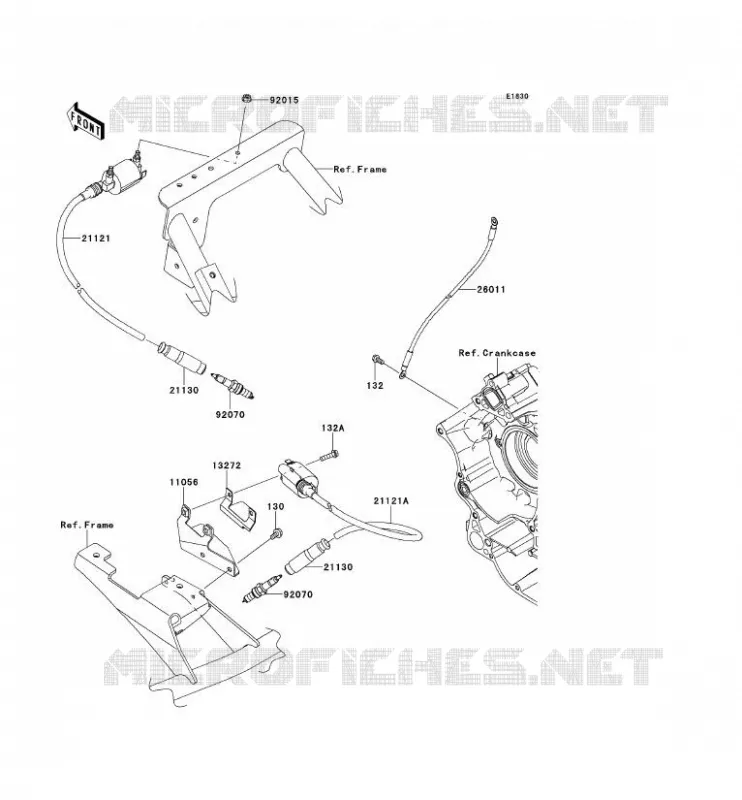 IGNITION SYSTEM Kawasaki SSV 800 2014 TERYX 4  KRT800AEF