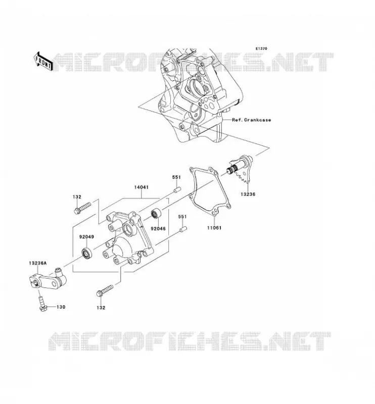 SHIFT Kawasaki SSV 800 2014 TERYX 4  KRT800DEF