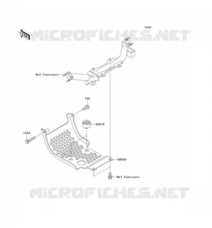 PROTECTION(S) Kawasaki TOUT-TERRAIN 110 2003 KLX110  KLX110-A2