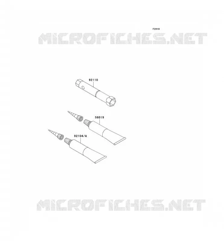 TOOL Kawasaki TOUT-TERRAIN 110 2006 KLX110  KLX110A6F