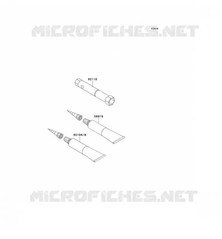 TOOL Kawasaki TOUT-TERRAIN 110 2007 KLX110  KLX110A7F
