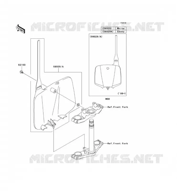 ACCESSORY Kawasaki TOUT-TERRAIN 110 2009 KLX110  KLX110A9F