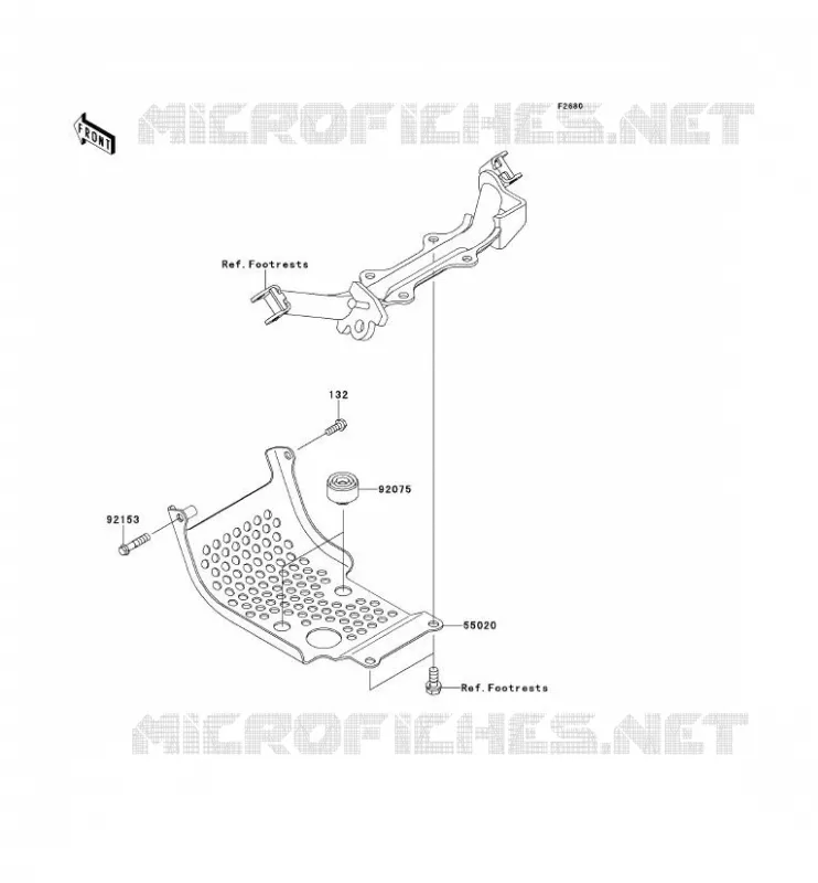 PROTECTION(S) Kawasaki TOUT-TERRAIN 110 2011 KLX110  KLX110CBF