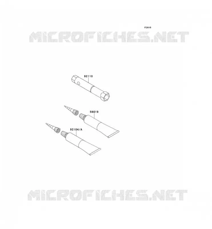 TOOL Kawasaki TOUT-TERRAIN 110 2012 KLX110  KLX110CCF