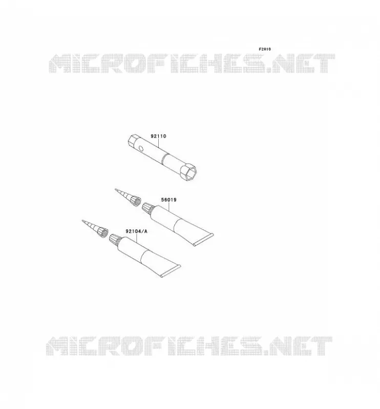 TOOL Kawasaki TOUT-TERRAIN 110 2012 KLX110  KLX110CCF