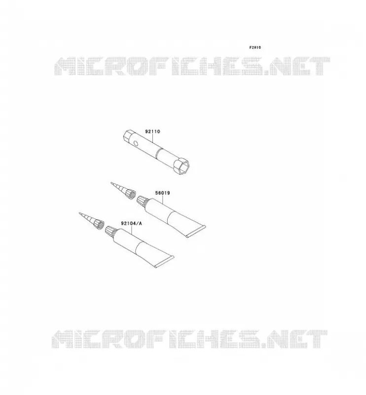TOOL Kawasaki TOUT-TERRAIN 110 2014 KLX110  KLX110CEF