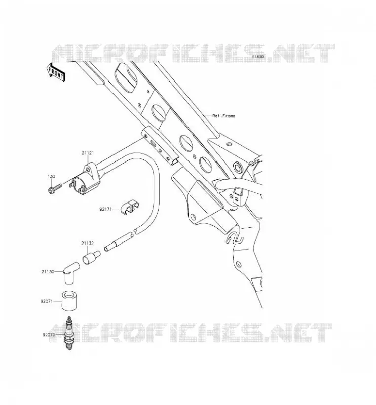 IGNITION SYSTEM Kawasaki TOUT-TERRAIN 110 2015 KLX110  KLX110CFF
