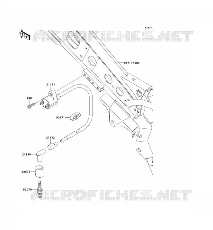 IGNITION SYSTEM Kawasaki TOUT-TERRAIN 110 2014 KLX110L  KLX110DEF