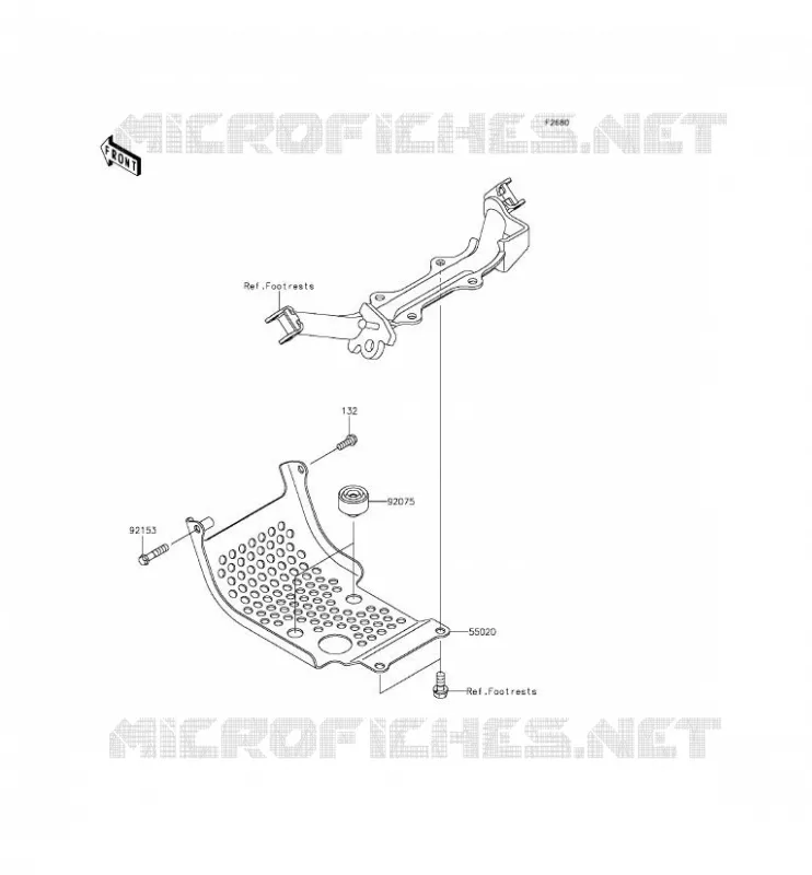PROTECTION(S) Kawasaki TOUT-TERRAIN 110 2015 KLX110L  KLX110DFF
