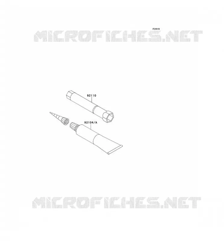 TOOL Kawasaki TOUT-TERRAIN 140 2010 KLX140L  KLX140BAF