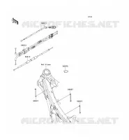 CABLES voor Kawasaki KLX450R 2008