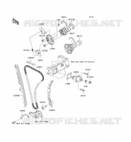 CAMSHAFT   TENSIONER voor Kawasaki KLX450R 2008