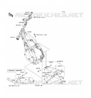 CHASSIS voor Kawasaki KLX450R 2008