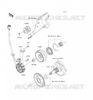 GENERATOR voor Kawasaki KLX450R 2008