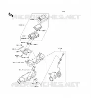 METERS voor Kawasaki KLX450R 2008