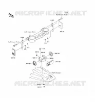 REFLECTOR(CN) voor Kawasaki KLX450R 2008
