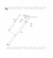 STAND voor Kawasaki KLX450R 2008