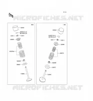 VALVE voor Kawasaki KLX450R 2008