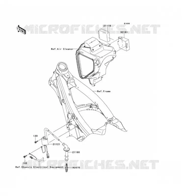 IGNITION SYSTEM Kawasaki TOUT-TERRAIN 450 2013 KLX450R  KLX450ADF