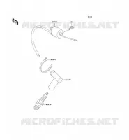 IGNITION SYSTEM voor Kawasaki KX100 1995