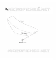 SEAT voor Kawasaki KX100 1995