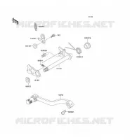 SHIFT voor Kawasaki KX100 1995