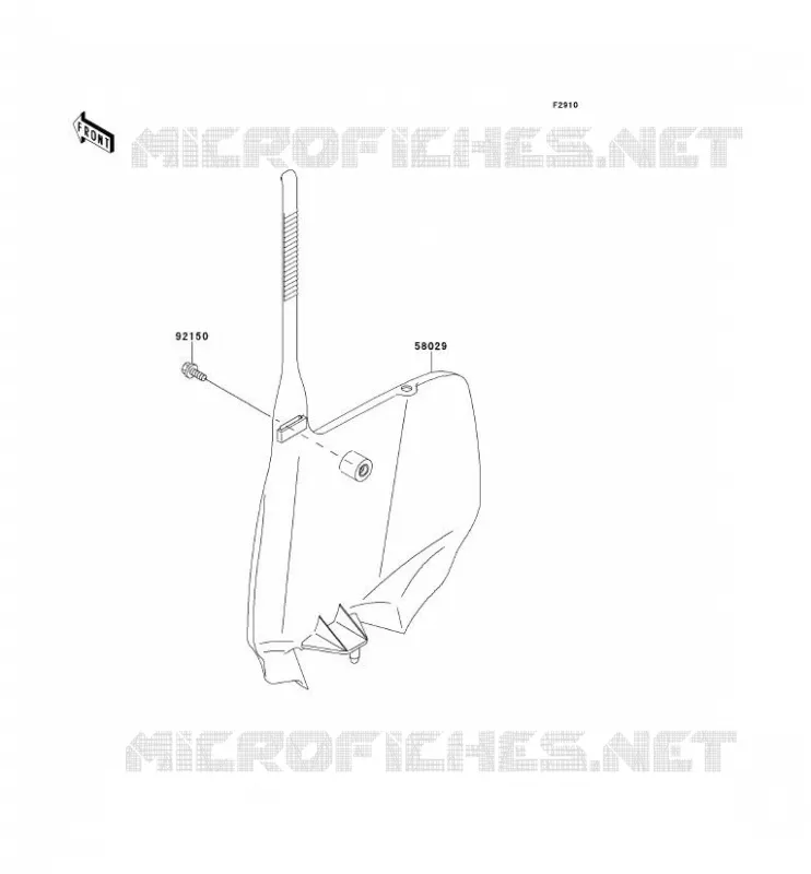 ACCESSORY Kawasaki TOUT-TERRAIN 100 1999 KX100  KX100-C2