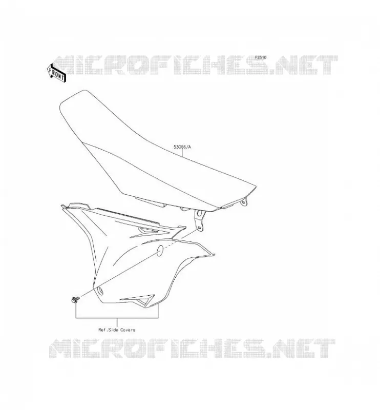 SEAT Kawasaki TOUT-TERRAIN 100 2014 KX100  KX100FEF