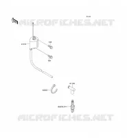 IGNITION COIL voor Kawasaki KX125 1991