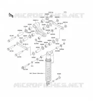 SUSPENSION voor Kawasaki KX125 1991