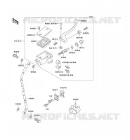 FRONT MASTER CYLINDER voor Kawasaki KX125 1991