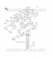 SUSPENSION voor Kawasaki KX125 1991