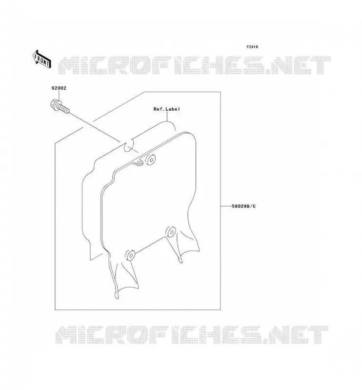 ACCESSORY Kawasaki TOUT-TERRAIN 125 1991 KX125  KX125-H2