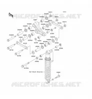 SUSPENSION voor Kawasaki KX125 1993