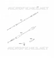 CABLES voor Kawasaki KX125 1995