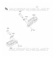 FOOTREST voor Kawasaki KX125 1995