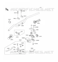 HANDLEBAR voor Kawasaki KX125 1995