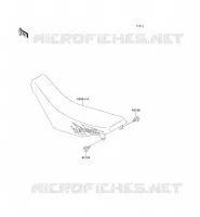 SEAT voor Kawasaki KX125 1995