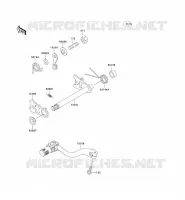 SHIFT voor Kawasaki KX125 1995
