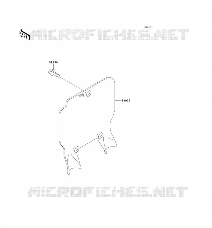 ACCESSORY Kawasaki TOUT-TERRAIN 125 1995 KX125  KX125-K2