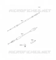 CABLES voor Kawasaki KX125 1995