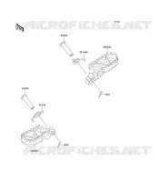 FOOTREST voor Kawasaki KX125 1995