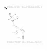 IGNITION SYSTEM voor Kawasaki KX125 1995