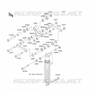 SUSPENSION voor Kawasaki KX125 1995