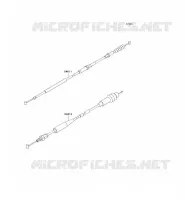 CABLES voor Kawasaki KX125 1999