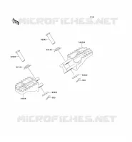 FOOTREST voor Kawasaki KX125 1999