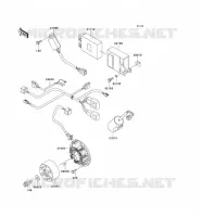 GENERATOR voor Kawasaki KX125 1999