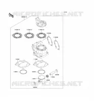 OPTION PARTS voor Kawasaki KX125 1999